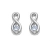 My Diamonds Silver Blue  Topaz And Diamond Earrings And Necklace Gift Set - D99116 Alternative Image