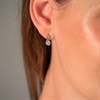 My Diamonds Silver Blue  Topaz And Diamond Earrings And Necklace Gift Set - D99116 Alternative Image