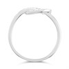My Diamonds Silver Diamond Knot Ring - D99140 Alternative Image