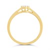 My Diamonds Gold Plated Silver Diamond Ring - 5pts - D99151 Alternative Image