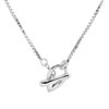 My Diamonds Silver Diamond Pear T-Bar Necklace - D99213 Alternative Image