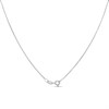 My Diamonds Silver Cut Blue Topaz And Diamond Necklace - D99220 Alternative Image
