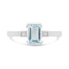 My Diamonds Silver Blue Topaz And Diamond Ring - D99221 Alternative Image
