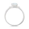 My Diamonds Silver Blue Topaz And Diamond Ring - D99221 Alternative Image