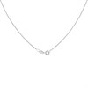 My Diamonds Silver Cushion Citrine And Diamond Necklace - D99232 Alternative Image