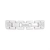 My Diamonds Silver Diamond-Set Open Ring - D99234 Alternative Image