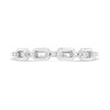 My Diamonds Silver Diamond-Set Chain-Link Ring - D99238 Alternative Image