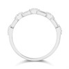 My Diamonds Silver Diamond-Set Chain-Link Ring - D99238 Alternative Image