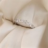 My Diamonds Silver Diamond-Set Chain-Link Ring - D99238 Alternative Image