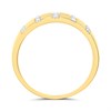 My Diamonds Gold Plated Silver Diamond-Set Band Ring - D99240 Alternative Image