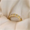 My Diamonds Gold Plated Silver Diamond-Set Band Ring - D99240 Alternative Image