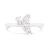 My Diamonds Silver Diamond-Set Butterfly Ring - D99244 Alternative Image