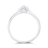 My Diamonds Silver Diamond-Set Flower Ring - D99245 Alternative Image