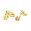 My Diamonds Gold Plated Silver Diamond-Set Owl Gift-Set - D99248 Alternative Image