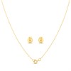 My Diamonds Gold Plated Silver Diamond-Set Bee Gift Set - D99250 Alternative Image
