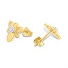 My Diamonds Gold Plated Silver Diamond-Set Bee Gift Set - D99250 Alternative Image