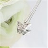 My Diamonds Silver Diamond-Set Butterfly Necklace - D99260 Alternative Image
