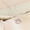 My Diamonds Silver Diamond-Set Bird And Heart Necklace - D99261 Alternative Image