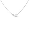 My Diamonds Silver Pear Sapphire And Diamond Necklace - D99296 Alternative Image