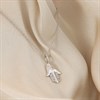 My Diamonds Silver Diamond-Set Hamsa Hand Necklace - D99303 Alternative Image