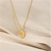 My Diamonds Gold Plated And Silver Diamond-Set Swirl Necklace - D99309 Alternative Image