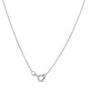 My Diamonds Silver Diamond-Set Tooth Necklace - D99312 Alternative Image