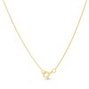 My Diamonds Gold Plated And Silver Diamond-Set Heart Necklace - D99316 Alternative Image