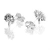 Silver Tree Of Life Stud Earrings - 7mm - F01015 Alternative Image