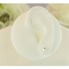 Silver Star Stud Earrings - 5mm - F01018 Alternative Image