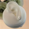 Silver F.Hinds Tree Of Life Stud Earrings - 8mm - F0121 Alternative Image