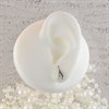 Silver Giraffe Stud Earrings - 11mm - F0127 Alternative Image