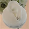 Silver Knot Stud Earrings - 8mm - F0212 Alternative Image