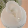 Silver Moon And Star Stud Earrings - 4mm - F0235 Alternative Image