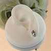 Silver Owl Stud Earrings - 10mm - F0277 Alternative Image