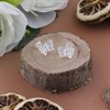 Silver Cubic Zirconia Butterfly Stud Earrings - F0406 Alternative Image