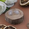 Silver Cubic Zirconia Halo Pear Stud Earrings - 9mm - F04148 Alternative Image