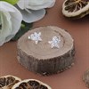 Silver Cubic Zirconia Flower Stud Earrings - 10mm - F04169 Alternative Image