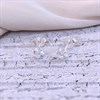 Silver Round CZ Stud Earrings - 4mm - F04259 Alternative Image