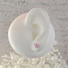 Silver Pink Cubic Zirconia Heart Stud Earrings - 6mm - F0429 Alternative Image
