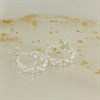 Silver Square Link Hoop Earrings - 15mm - F13145 Alternative Image