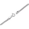 Silver 2mm Wide Spiga Bracelet - 7in - F1612 Alternative Image