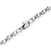 Silver 3mm Wide Belcher Bracelet - 7.5in - F1718 Alternative Image