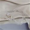 Silver Hearts Link Anklet - F20005 Alternative Image
