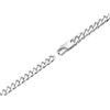 Silver Curb Identity Bracelet - 8in - F2301 Alternative Image