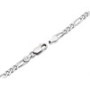 Silver Figaro Identity Bracelet - 7in - F2375 Alternative Image