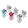 Silver Austrian Crystal Earring Gift Set - 5mm - F3216 Alternative Image