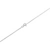 Silver Cubic Zirconia Moon Necklace - F33009 Alternative Image