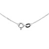 Silver Cubic Zirconia Heart Necklace - F33015 Alternative Image