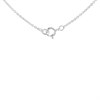 Silver Cubic Zirconia Bar Necklace - F33026 Alternative Image