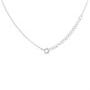 Silver Cubic Zirconia Star Necklace - F33031 Alternative Image